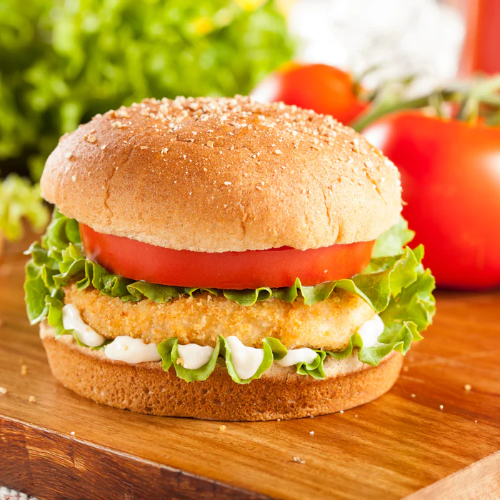 Vista Breaded Chicken Burger 1kg - Nourfoods